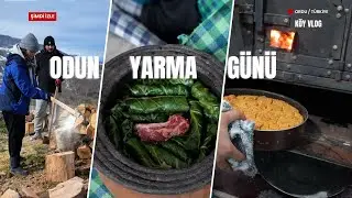 Soğuk Bir Günde Köyde Neler Oldu? Kuzineden Sofraya…