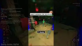 Nancy The Double Agent 🕵 #dbd #deadbydaylight #dbdshorts #dbdclips #gaming #dbdkiller #shorts