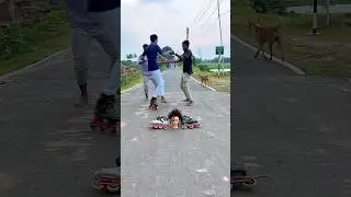 Mind-Blowing Tricks inInline Skating😳😨 #rollerskating #telent #skater #shoets #tiktok #trending