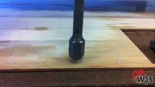 Wood Cutting with Pure Water