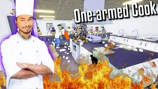 We Tried Cooking With One Hand&hellip; BIG MISTAKE 😭