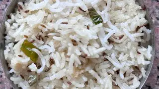 Jeera rice recipe - Flavoured cumin rice | How to make perfect Jeera rice?