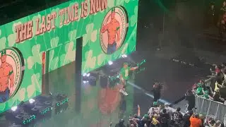 John Cena Full Entrance Live | WWE RAW TD GARDEN | Boston Massachusetts 11/10/2025 