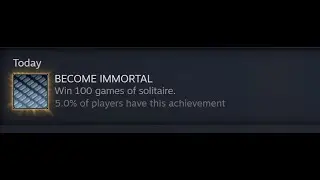 BECOMING IMMORTAL (Shenzhen Solitaire)