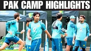 Shaheen haris and Hasnain bowling together #pakvaus #ausvpak #hamzaijaz #shaheenafridi
