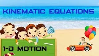 motion in a Straight Line l one dimensional motion l kinematic Equations Emcet 2021