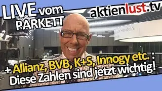 Allianz, Dt. B&ouml;rse, DAX, K+S, Innogy, BVB, EURUSD, &Ouml;l | Aktienlust | Mick Knauff
