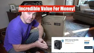 Распаковка Heco Aurora 30A и быстрый тест SPL &mdash; лучший ли это сабвуфер за 229 долларов?!
