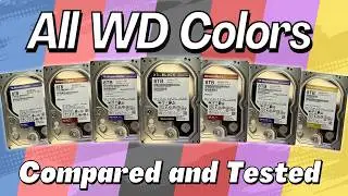WD Color Hard Drives Compared and Tested