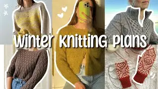 My Winter Knitting Plans! Cozy Cast-Ons for the Season❄️✨