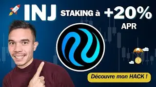 INJ staking &agrave; +20% APR & flexible 🚀 D&eacute;couvre mon astuce secr&egrave;te 💰