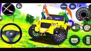 Modified Mahindra Thar😈Games:Indian Thar Yellow (Gadi Wala Games) Car Game Android Game - #2026