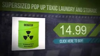 Supersized Pop Up Toxic Laundry And Storage