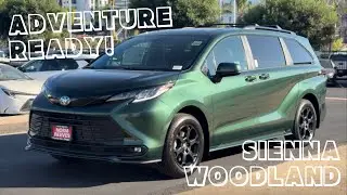 Обзор Toyota Sienna Woodland 2025 года &mdash; полноприводный минивэн для приключений!