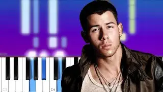 Nick Jonas - Spaceman (Piano Tutorial)