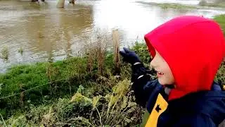 Flooding on Newark Trent river bank - Part 4