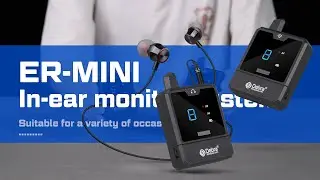 D Debra Audio PRO ER-Mini UHF Portable Wireless in-Ear Monitor System