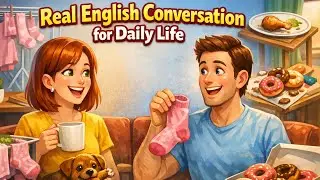 🎧 Learn English Through Real Conversations | Yoga, Pets & Laundry Disasters 😂 | English Talk Studio