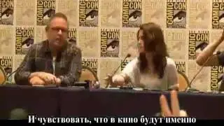 Пресс-конференция, Comic Con 2011, 1 часть (русс.суб.)