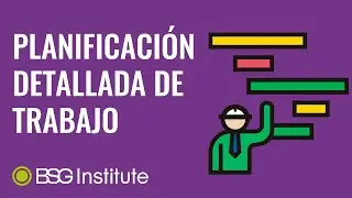 Planificación detallada de trabajo
