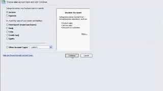 04 Adding new account in Quick Books
