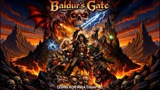 GATHER YOUR PARTY! Baldur's Gate — Epic AOR Rock Cover (2000s Style)
