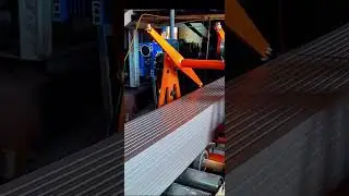 Precision Cutting in Action! 🧱 Industrial Extrusion Machine #Satisfying #Manufacturing