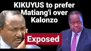 Why kikuyus might prefer Matiang'i over kalonzo  in 2027