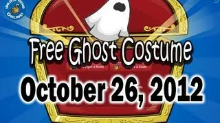 Club Penguin - How to Unlock Free Ghost Costume