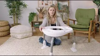 Spring & Sprout&trade; 2-in-1 Activity Jumper & Table - First Forest&trade; Assembly | Ingenuity&trade;