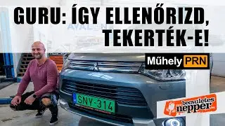 Egy rossz cella, egy nyestrágás, ez megáll – Mitsubishi Outlander PHEV – MűhelyPRN 130