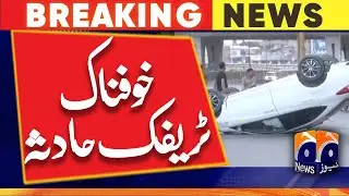 Terrible Traffic Accident In karachi
