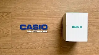 Silent Unboxing #56 // Unboxing Casio Baby-G BGA-320FH-4ADR
