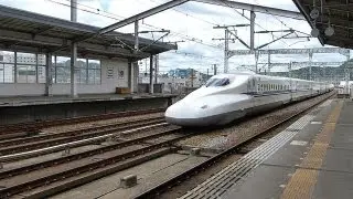 三原駅の新幹線 / N700系&rarr;N700系S/R編成 &times; 2
