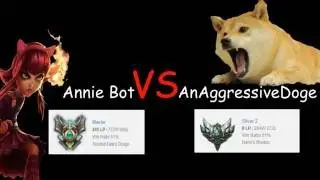 League Of Legends 1v1 Versus Annie Bot