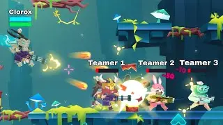Defeating 3 teamers this time - Bullet League highlights