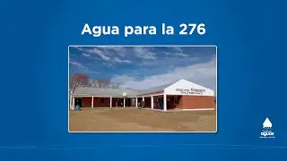 Agua para la Escuela 276, Pampa Zanata, Las Bre&ntilde;as, Chaco