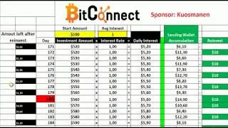 BITCONNECT 100$ LOAN TO 135 000$
