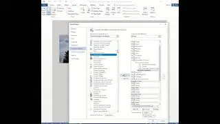 1.8 Thẻ file. Option (Customize Ribbon). Th&ecirc;m bớt c&aacute;c thẻ trong thanh Ribbon.Word 2016