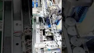 Automatic mechanizd combination of motor rotors and casing