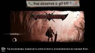 Обзор на игру blood warrior.  1серия