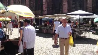 Freiburg City in the Summer, Germany  August 2013