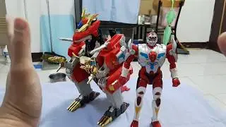 TAKARA 電光超人DX 超龍合體 龍帝古利特曼 タカラ 電光超人グリッドマン 超竜合体 DXダイナドラゴン Superhuman Samurai DX Syber Squad Drago