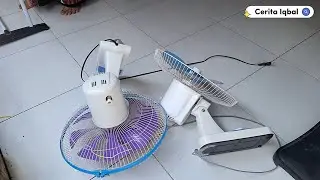 CLEANING WALL FAN DUST
