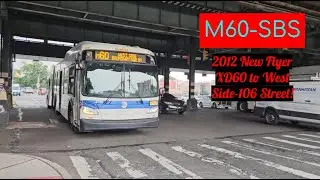 (RARE) 2012 New Flyer XD60 4745 on the M60 SBS