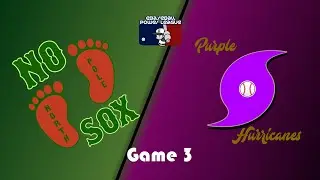 eBaseball Power League - Game 3 vs. Purple Hurricanes ft. SlimeFall [24]