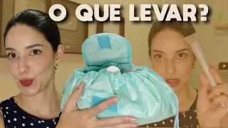 KIT DE MAQUIAGEM PARA VIAGEM: O QUE LEVAR? | Laura Kuczynski