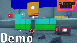 3D puzzles in a boxy dimension  - World of Cube - Steam Next Fest