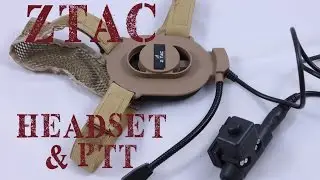 AIRSOFT | REVIEW | TBC | ZTAC Elite II Headset for Kenwood radio ( ENGLISH SUBS )