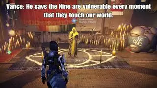 Idle Dialogue, Vestian Outpost | Brother Vance: 